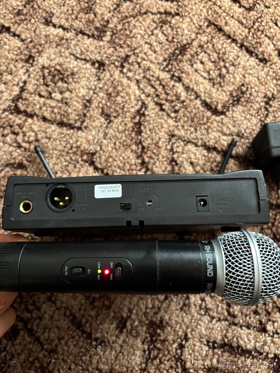 Bezdrôtový mikrofón RH SOUND BM 559 - 2