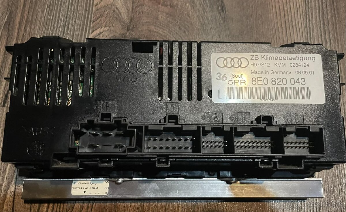 Climatronic Audi A4 B6 – 8E0 820 043 - 2