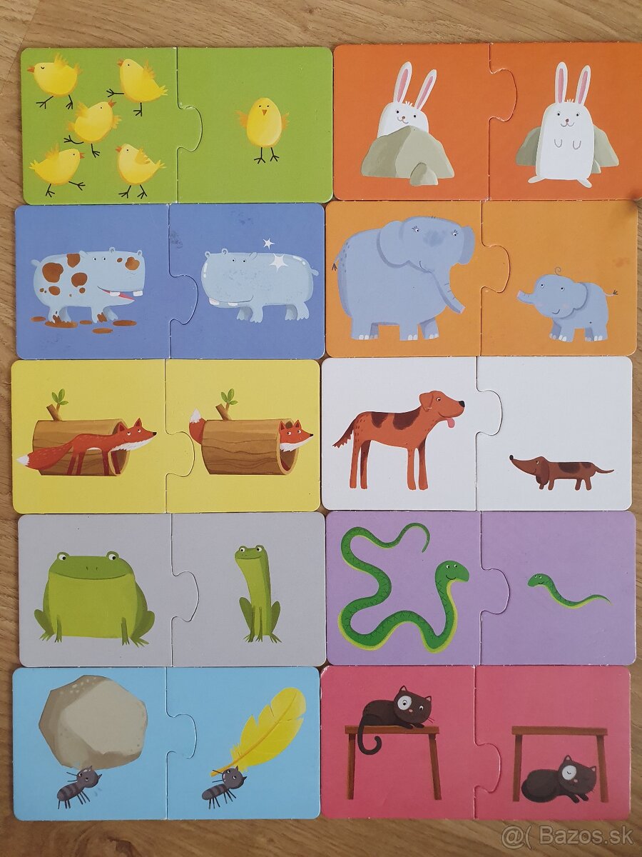 Puzzle Protiklady + knižka - 2