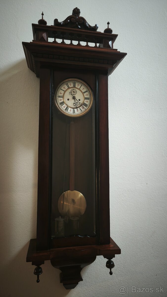 Predám starožitné hodiny SCHLENKER KIENZLE 1890 - 2