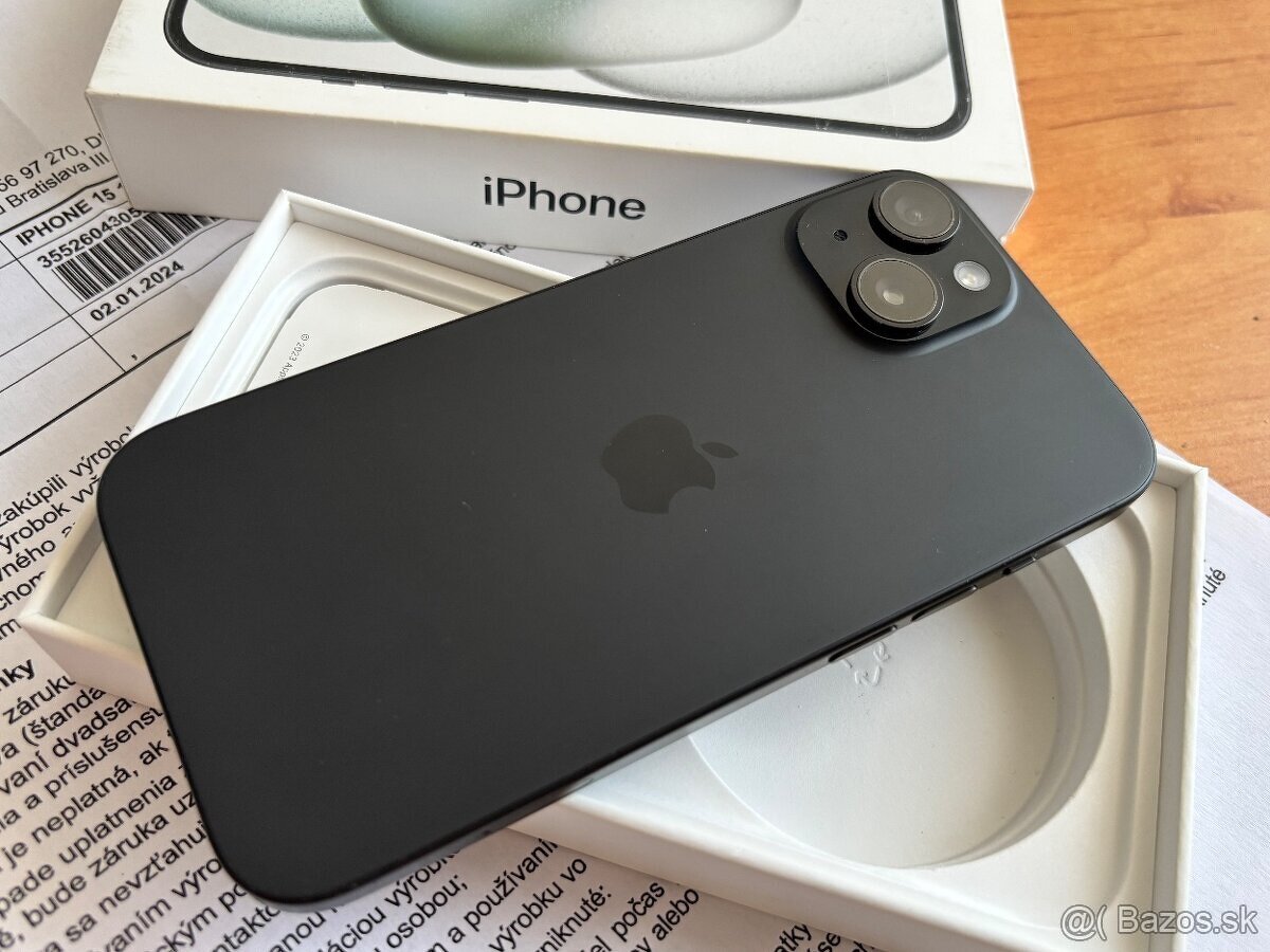Apple iPhone 15 128GB Black - 2