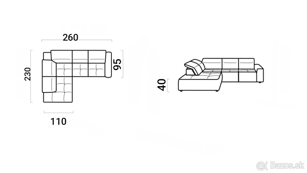 Rohová sedačka - 2