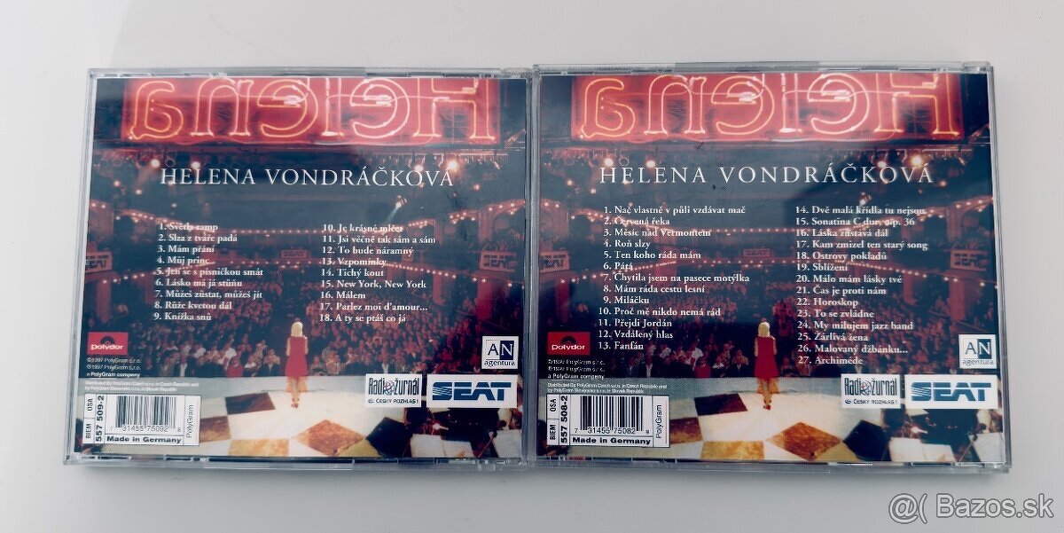 Cd Helena Vondráčková nezohnateľné - 2