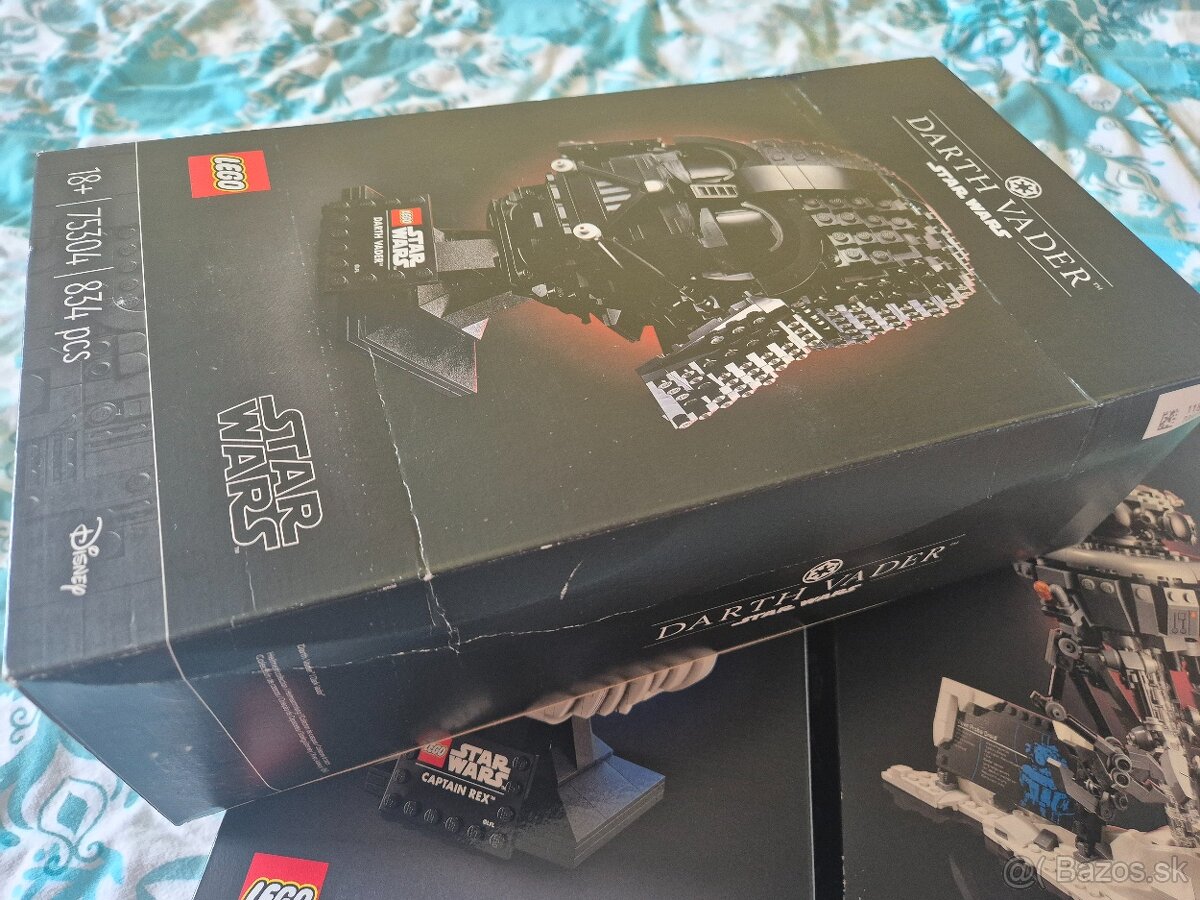 Lego Helmets + Imperial Probe Droid - 2