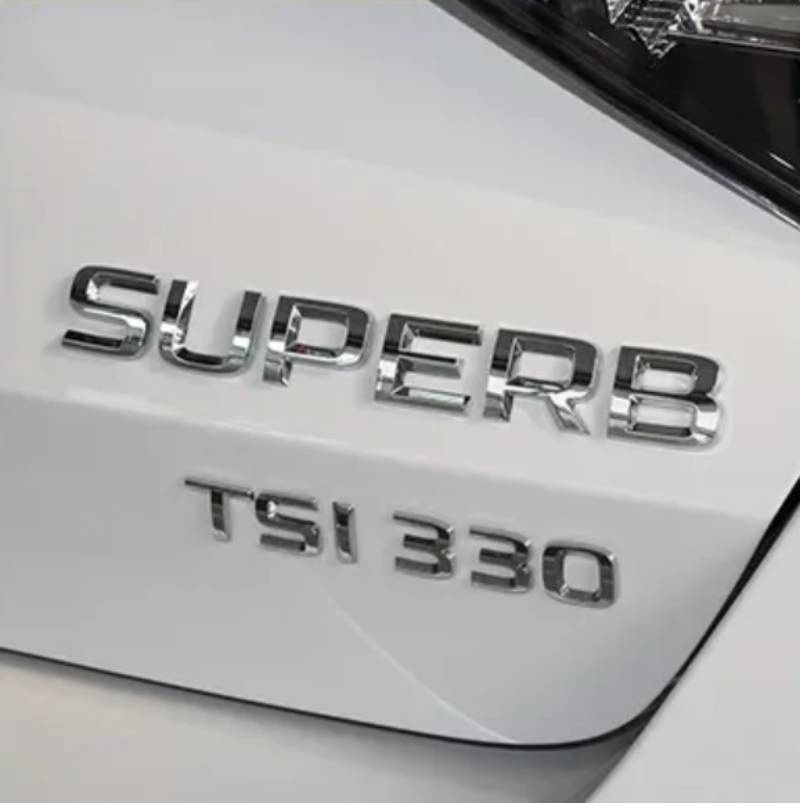 ŠKODA nápisy CHROMOVE - 2