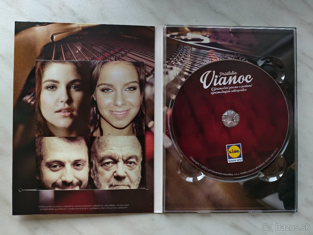 Nové CD Vianočné piesne Lidl - 2