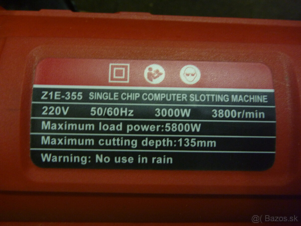 Rezačka na betón, tehlu, dlažbu - 2