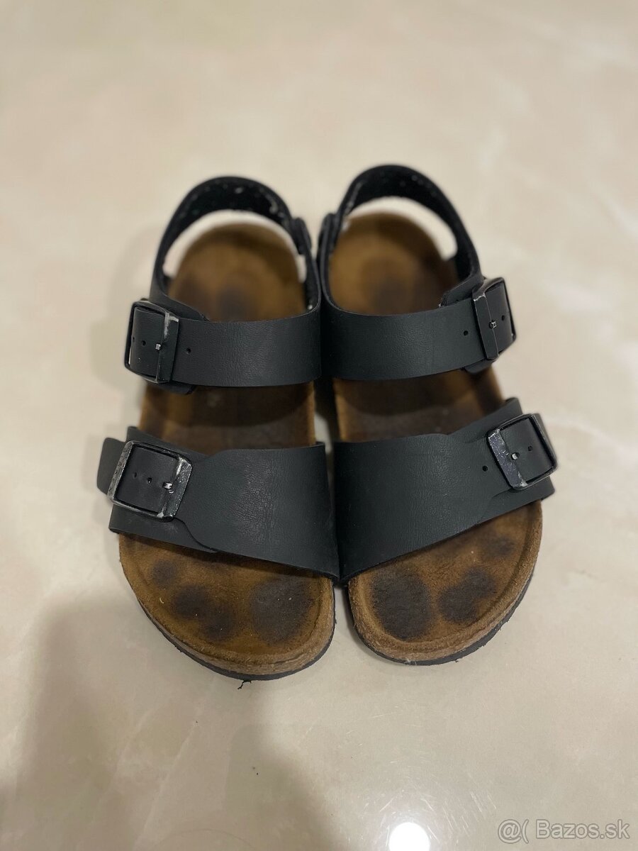 Detské čierne Regular sandále Birkenstock veľ. 29 - 2