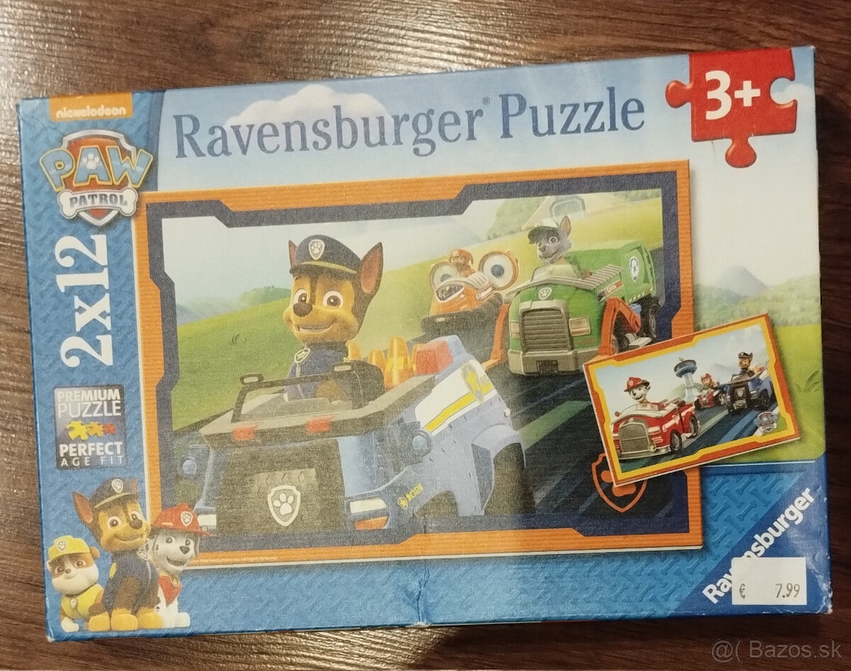 Puzzle - rôzne druhy - 2