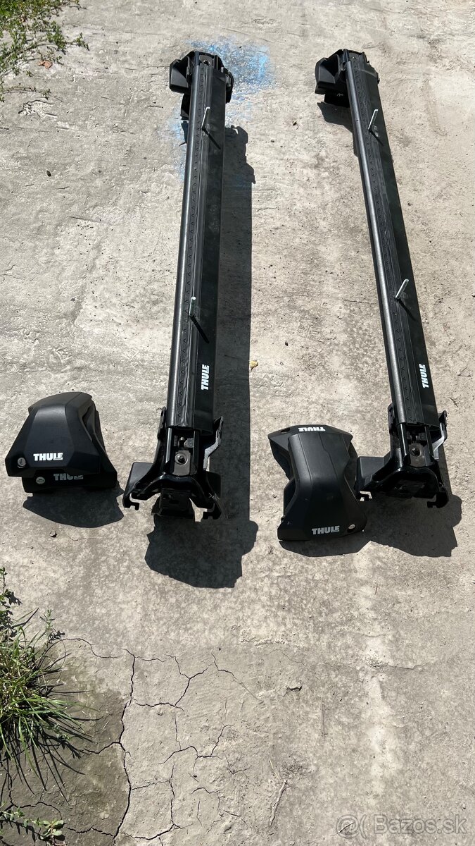 Strešný nosič Thule Edge WingBar Volvo v60/Porsche Panamera - 2