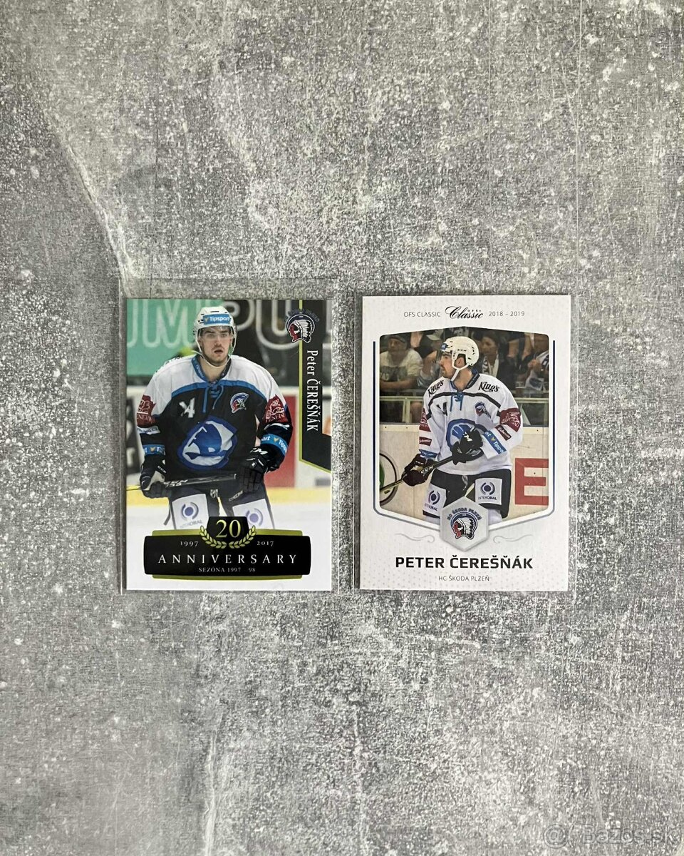 Hokejové kartičky Slováci v CZ - 2