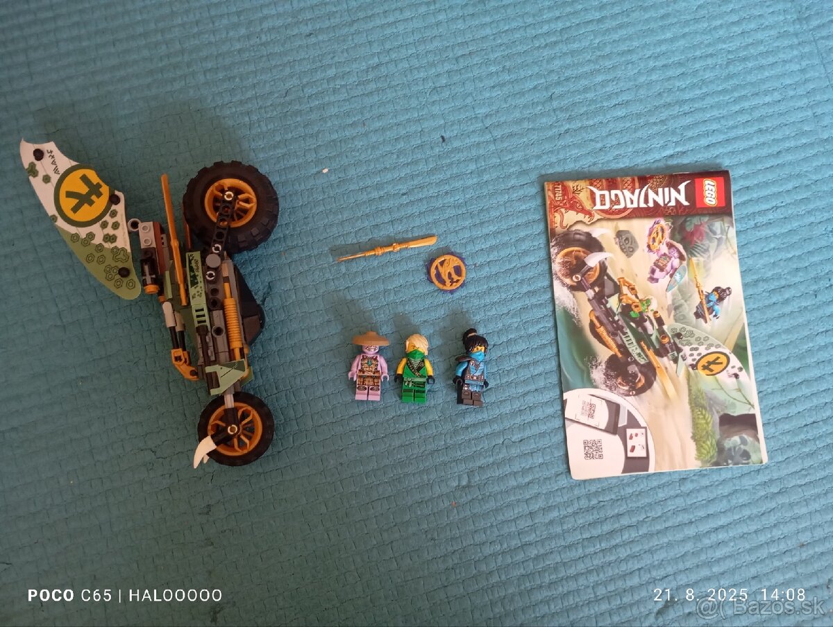 Lego Ninjago Lloydova motorka do džungle - 2
