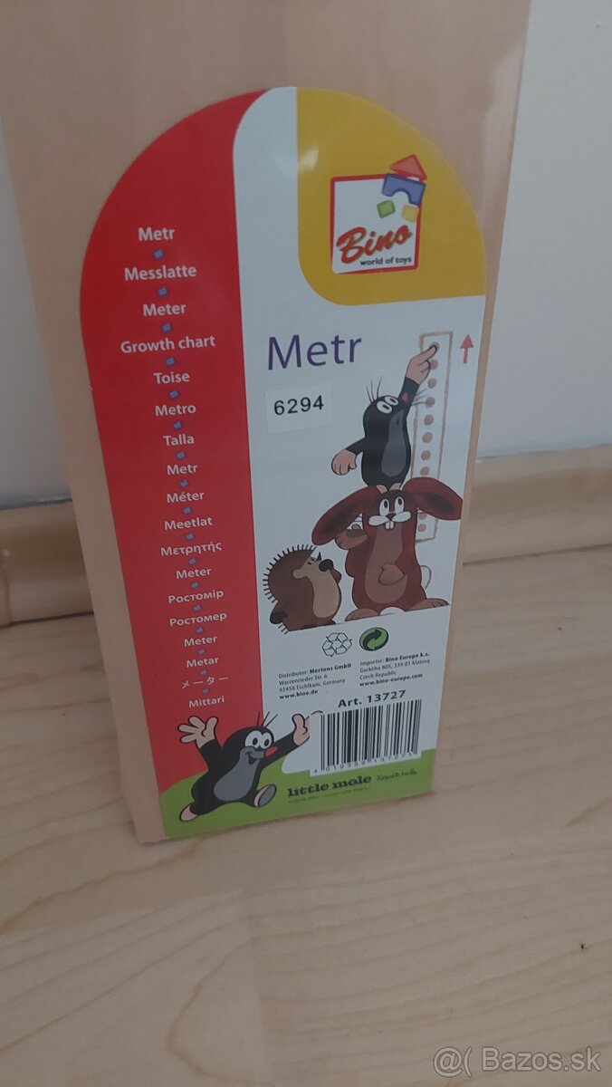 Krtko detsky meter novy - 2