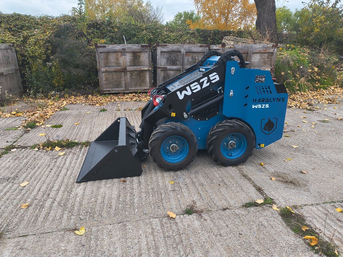 Šmykom riadený mini nakladač HARDLYNX W525 - 2