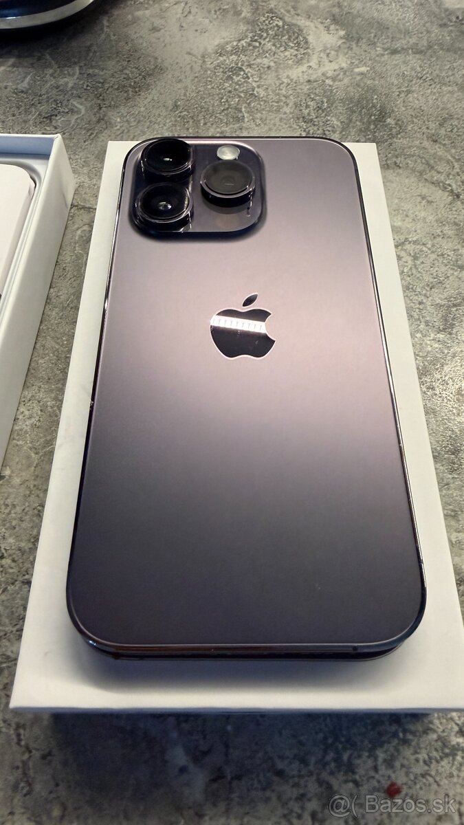 Predám iPhone 14 Pro 256 GB Deep Purple - 2