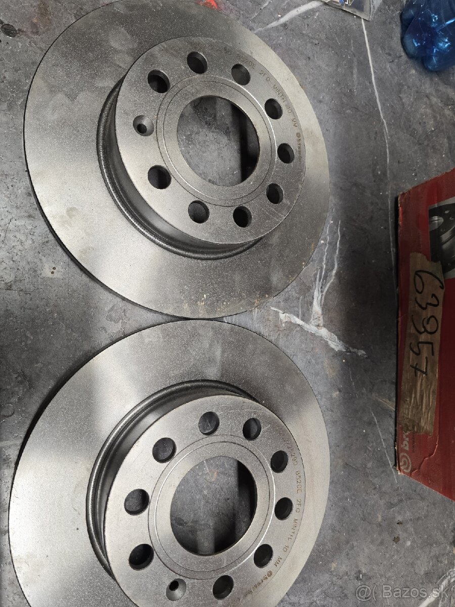 Predam nevyuzite brzdove kotuce Brembo - 2