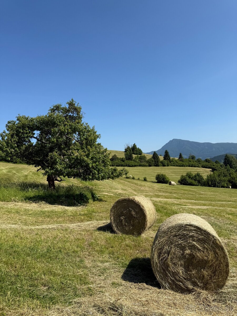 Seno, okrúhle balíky, doprava - 2