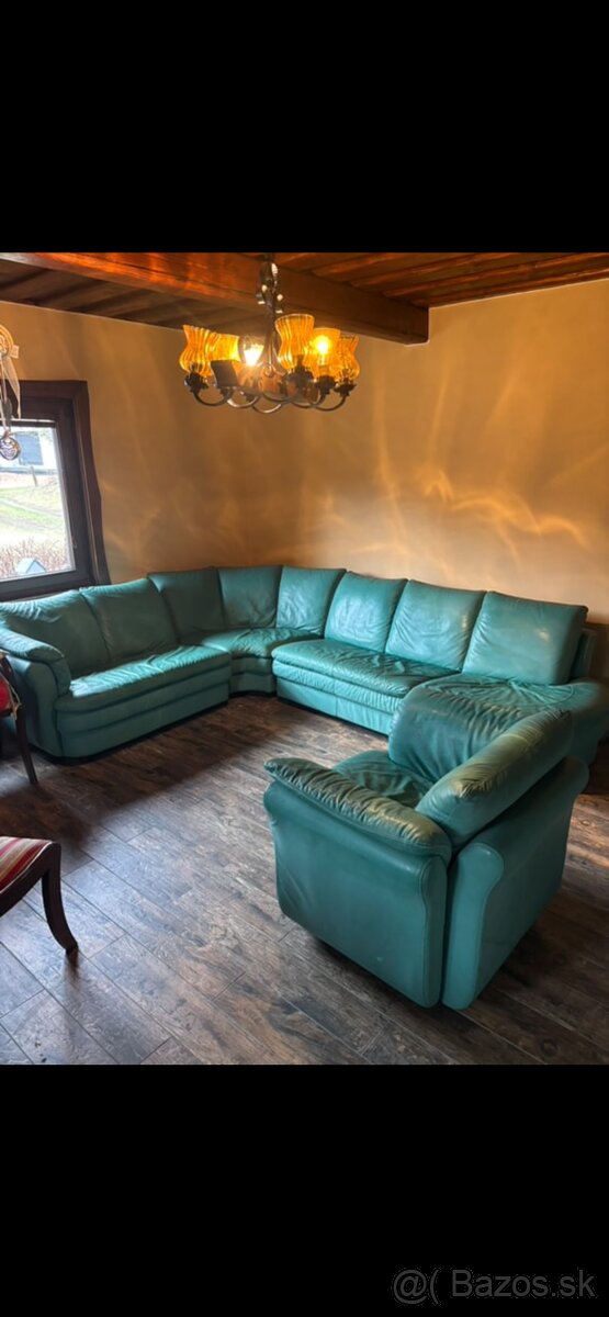 Kožená sedacia súprava - 2