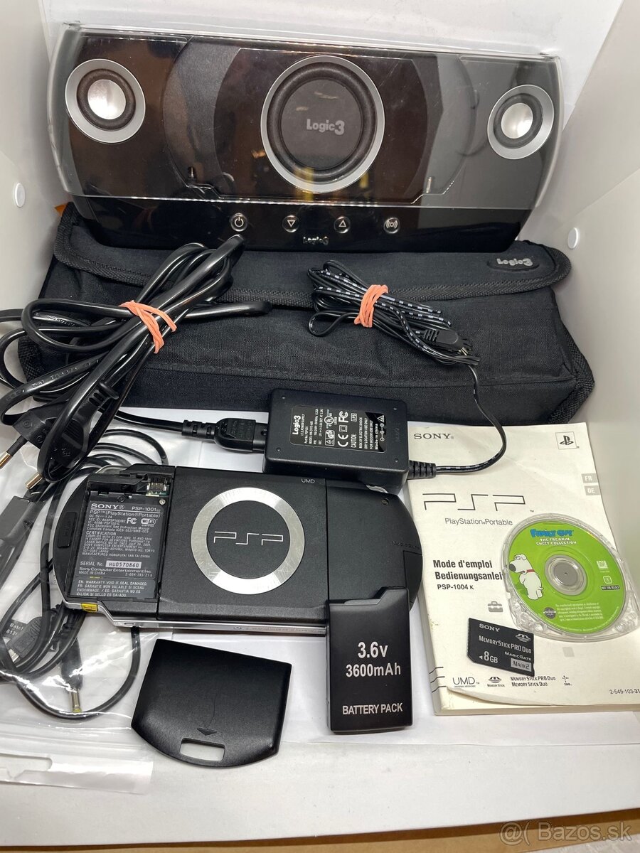 Sony PSP 1001+ Logic3 Sound System Speaker - 2