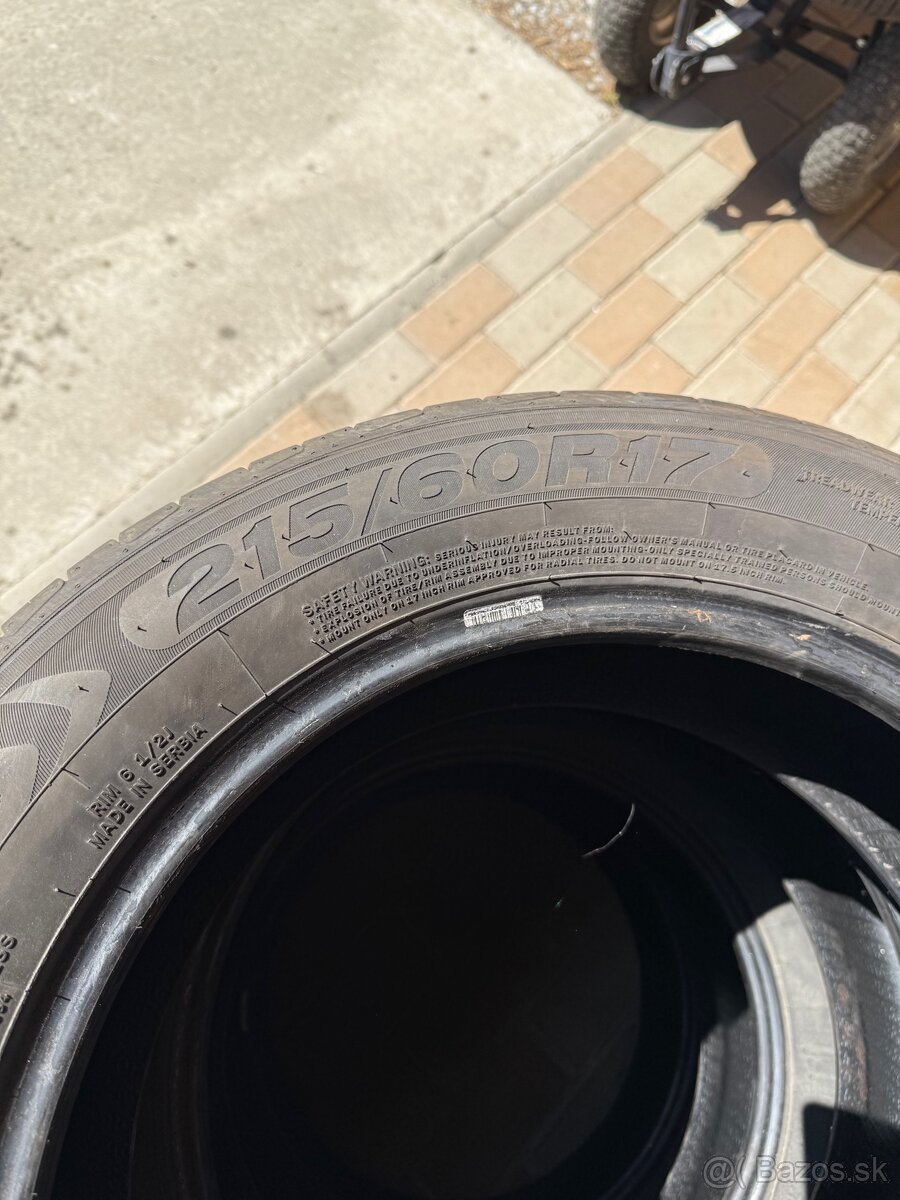 215/60R17letné - 2