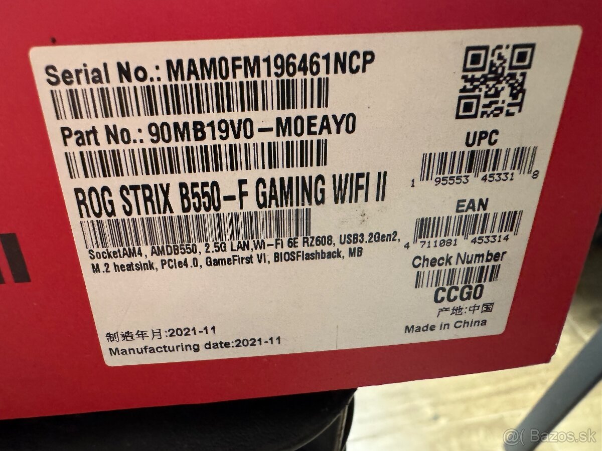 Asus Rog Strix B550-F Gaming wi-fi ii+Ryzen7 5700x+Ddr4 16g - 2