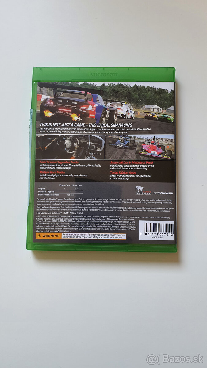 Hra Assetto Corsa na Xbox ONE a Xbox Series X - 2