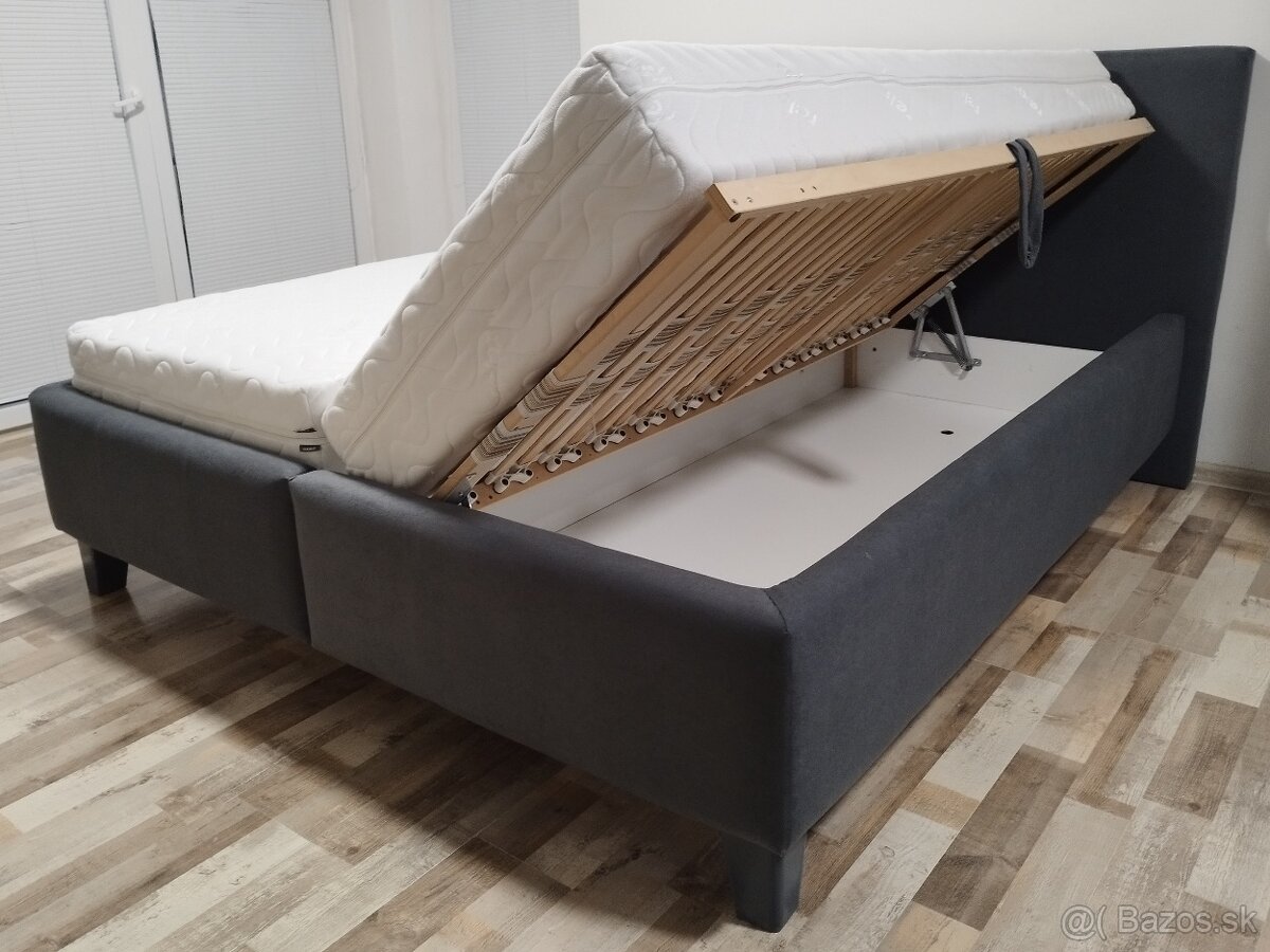 manzelska postel yn. Fines, 180x200x62 cm - 2