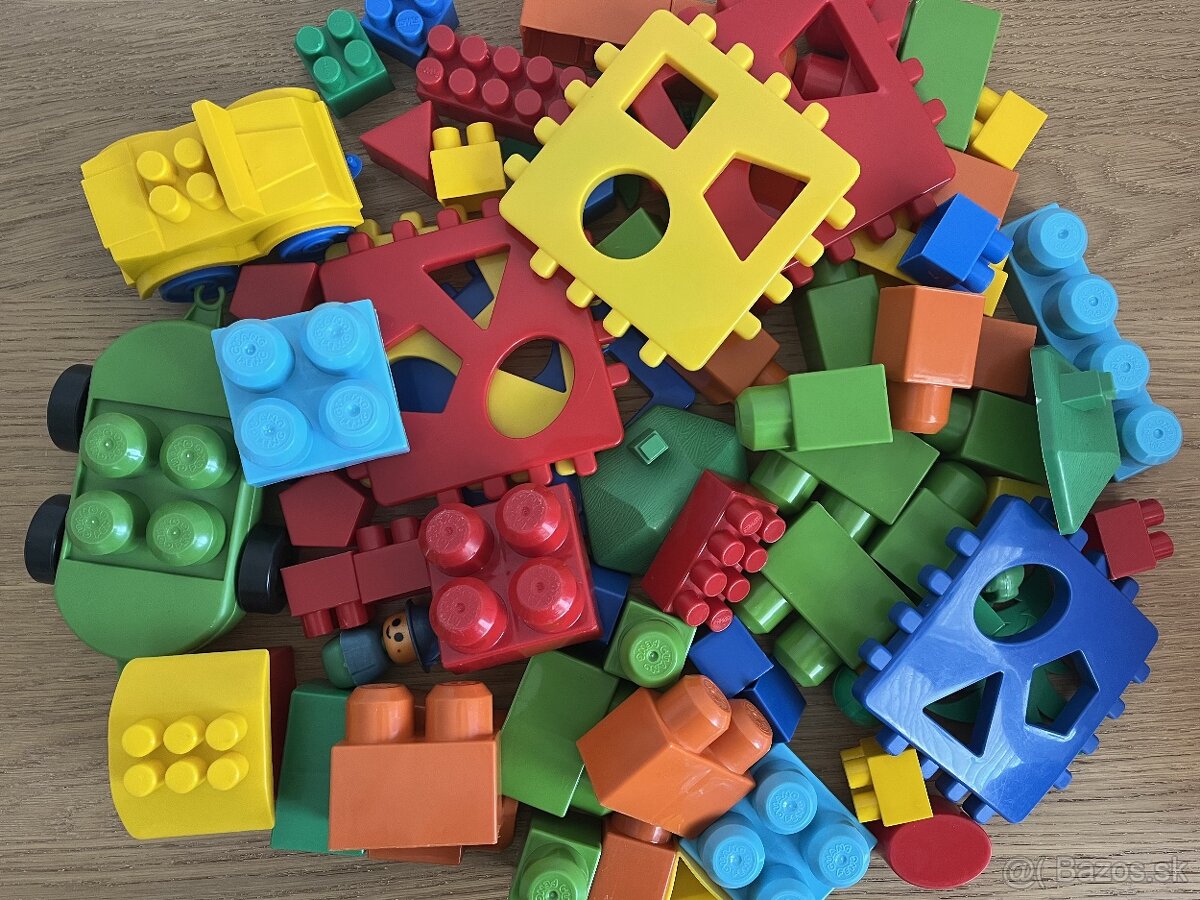 Stavebnice, kýblik a úložný skladací kôš - 2