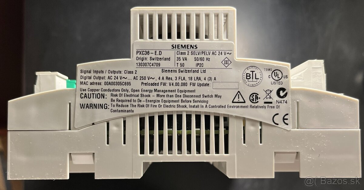 SIEMENS kompaktná procesná podstanica PXC36-E.D - 2