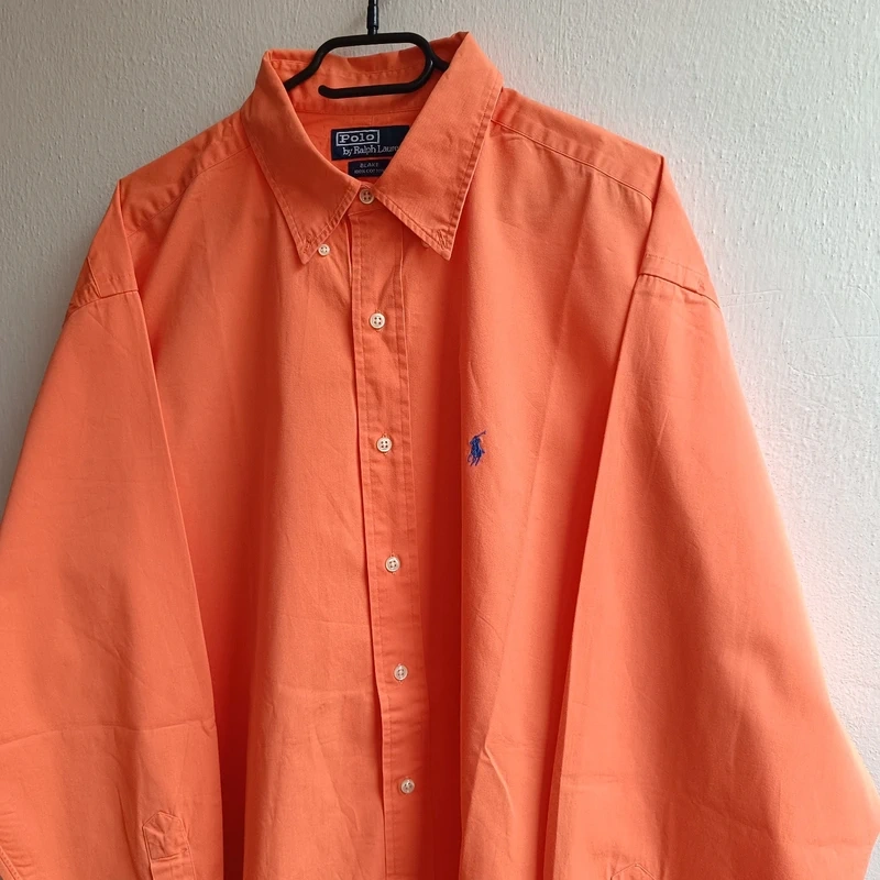 Polo Ralph Lauren Blake oranžová košeľa s dlhým rukávom XL - 2