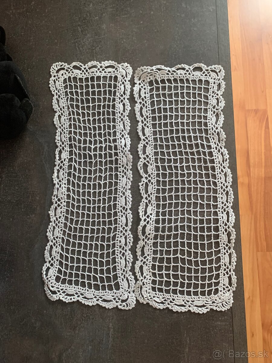 Háčkované dečky a goliér - 2