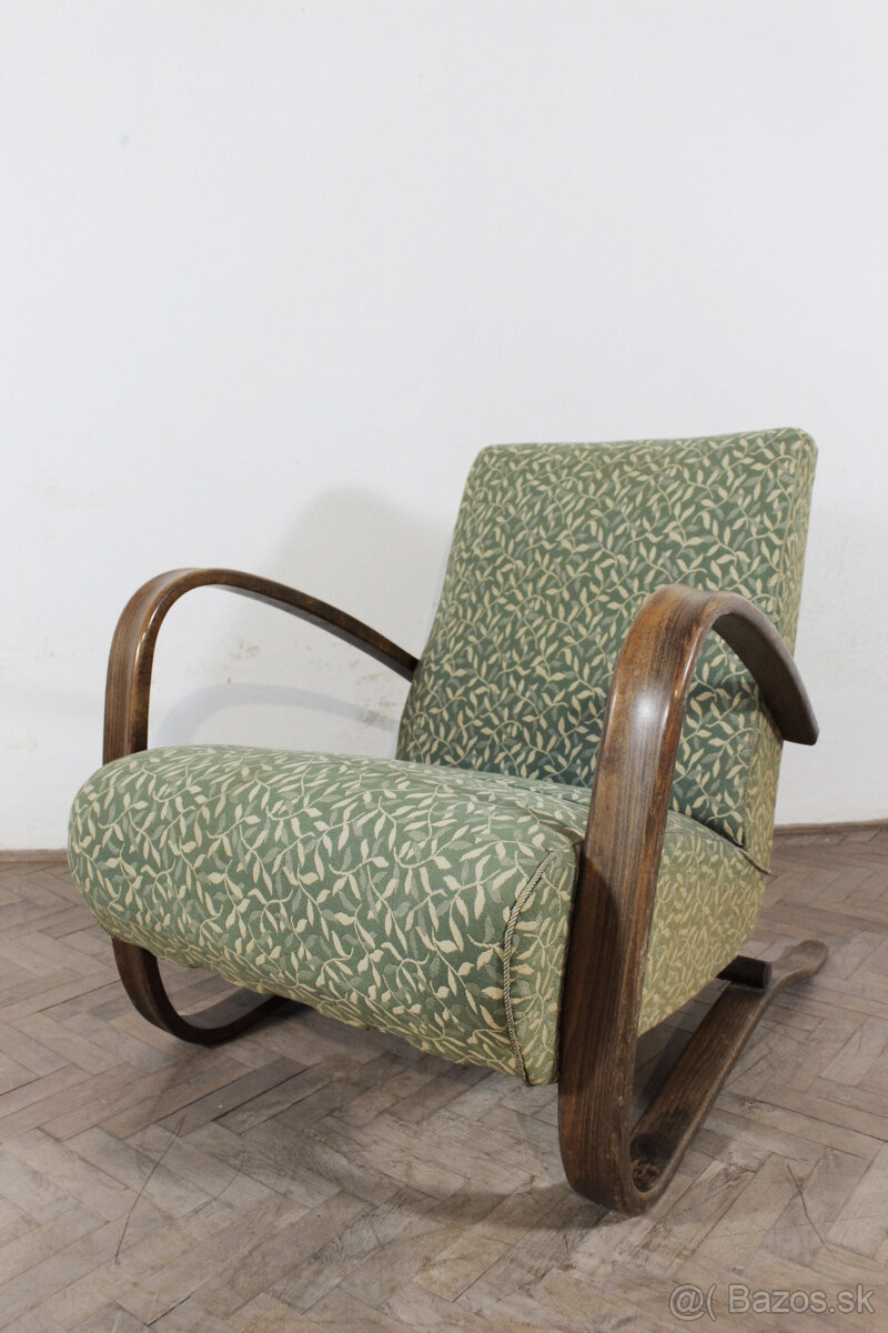 kreslá H-269 + stolík,Jindřich Halabala - 2