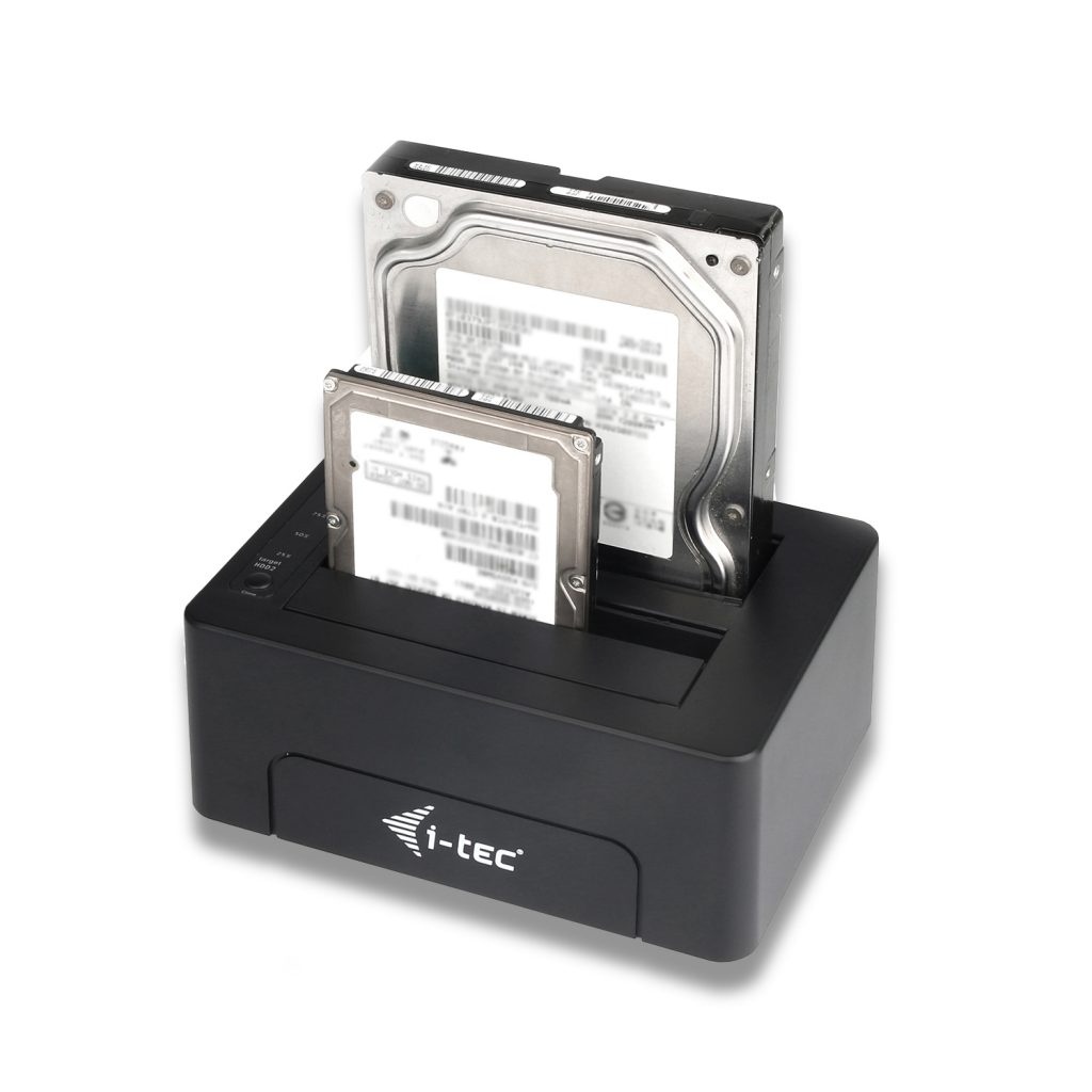 i-tec USB 3.0 SATA HDD Clone Docking Station U3CLONEDOCK - 2