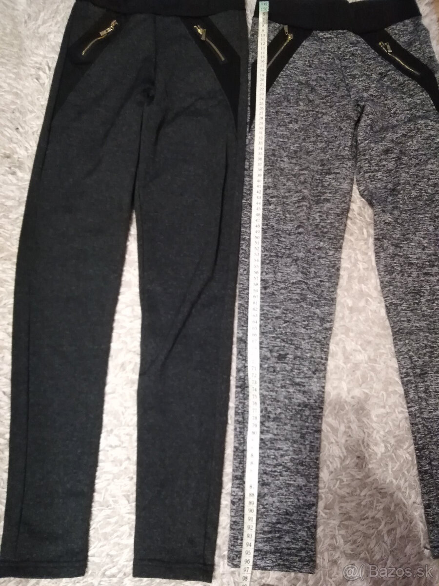 Zateplené legíny veľ.164 - 2