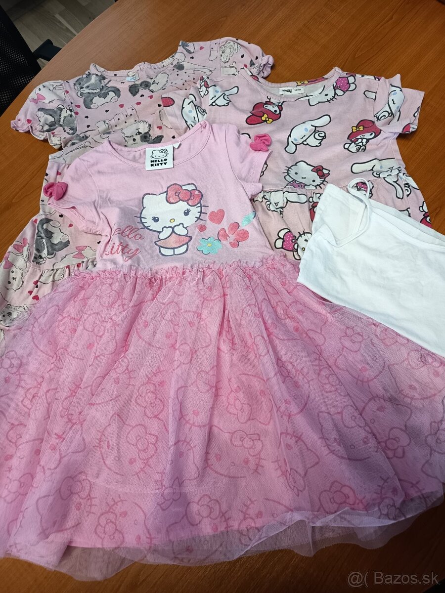 Šaty Hello Kitty 122, 6-7 rokov - 2