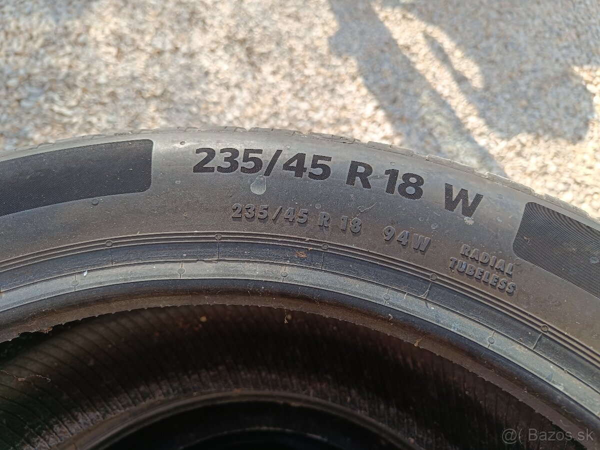 Pneumatiky letné 225/45 R18 W - 2