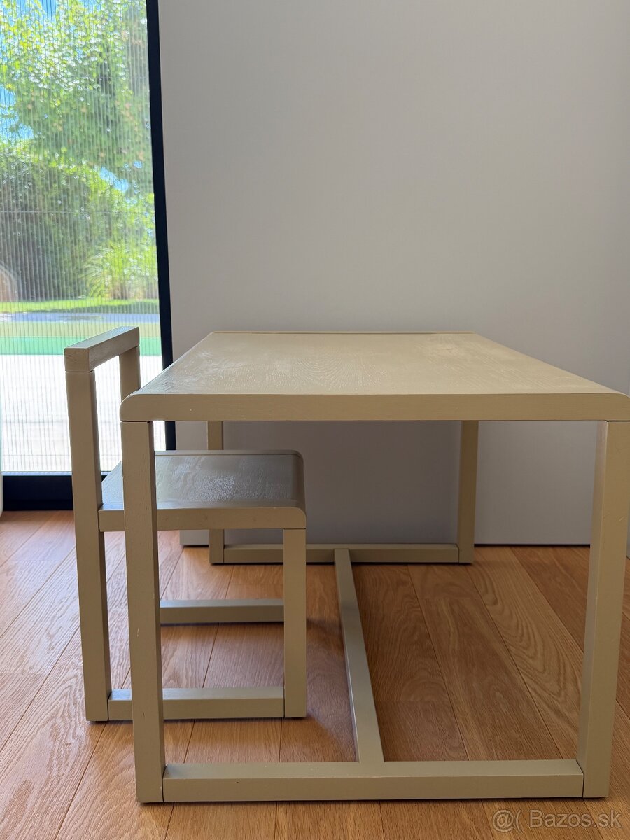 Ferm living detský stolík + stolička - 2