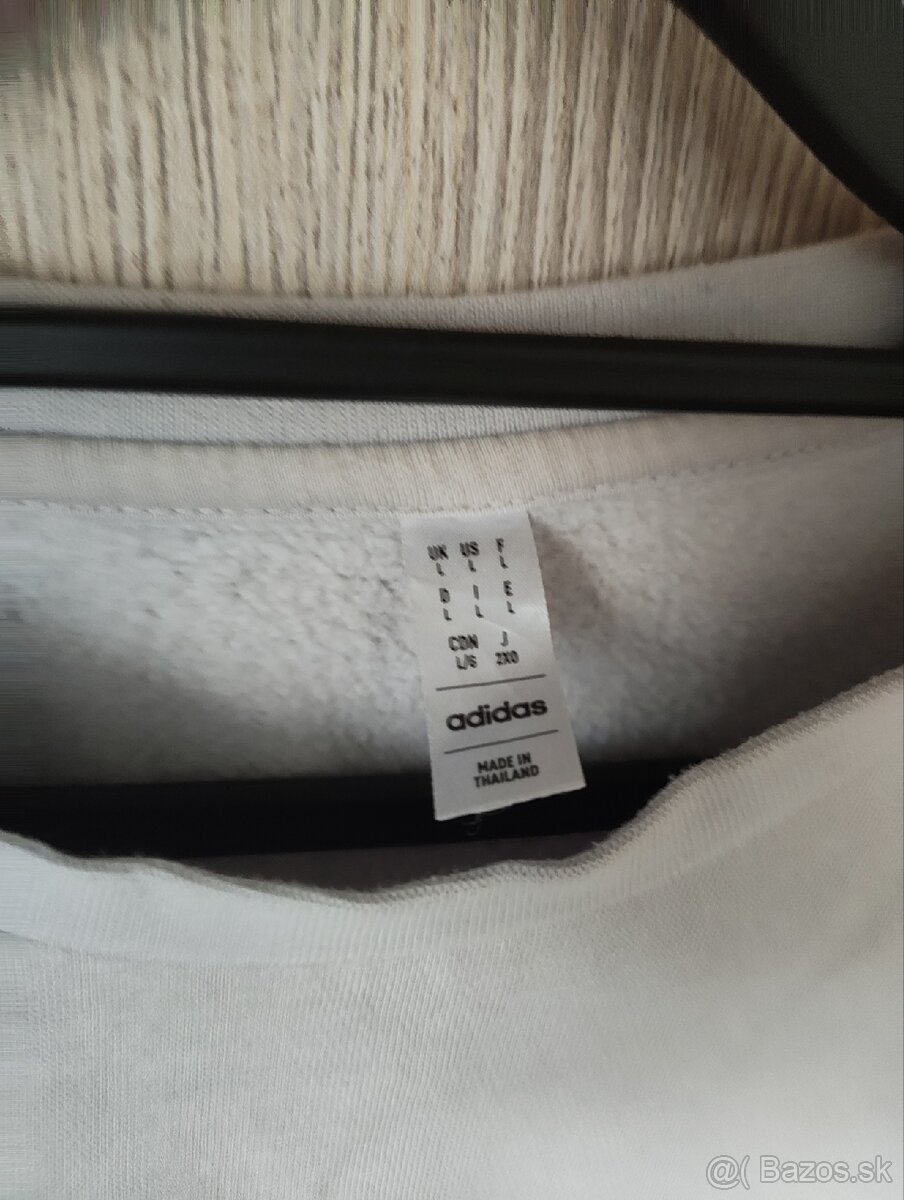 Šedá mikina Adidas - 2