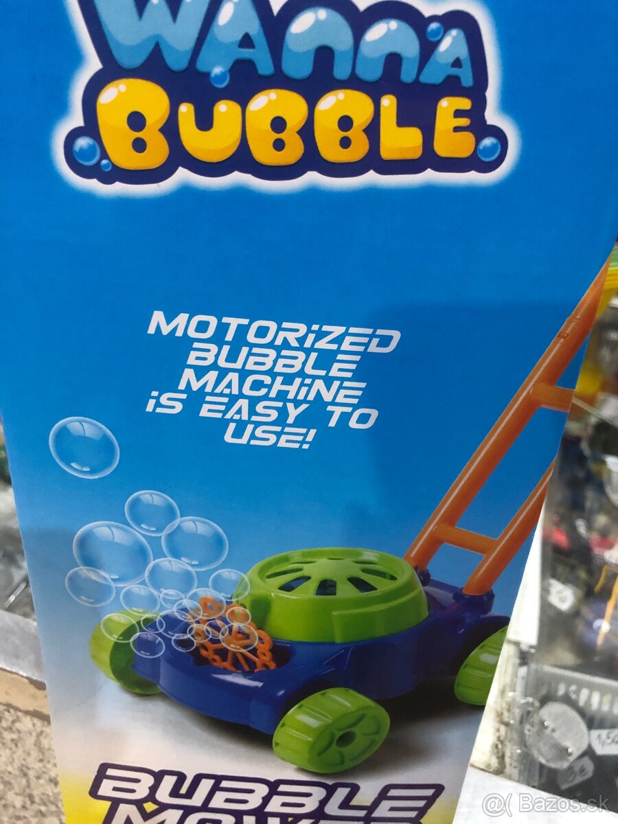 Kosačka s bublifukom na baterky - 2