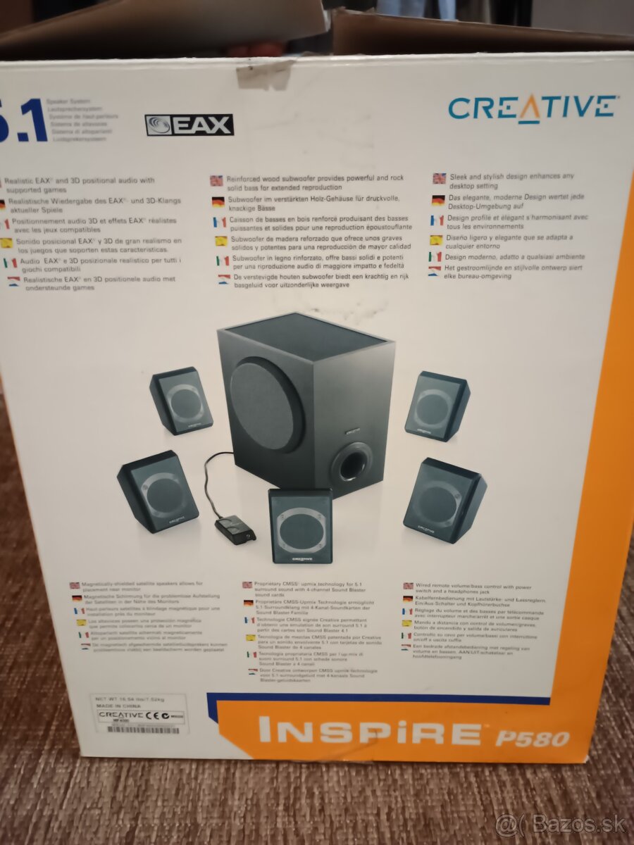 Reprosústava Creative Inspire P 580 - 2