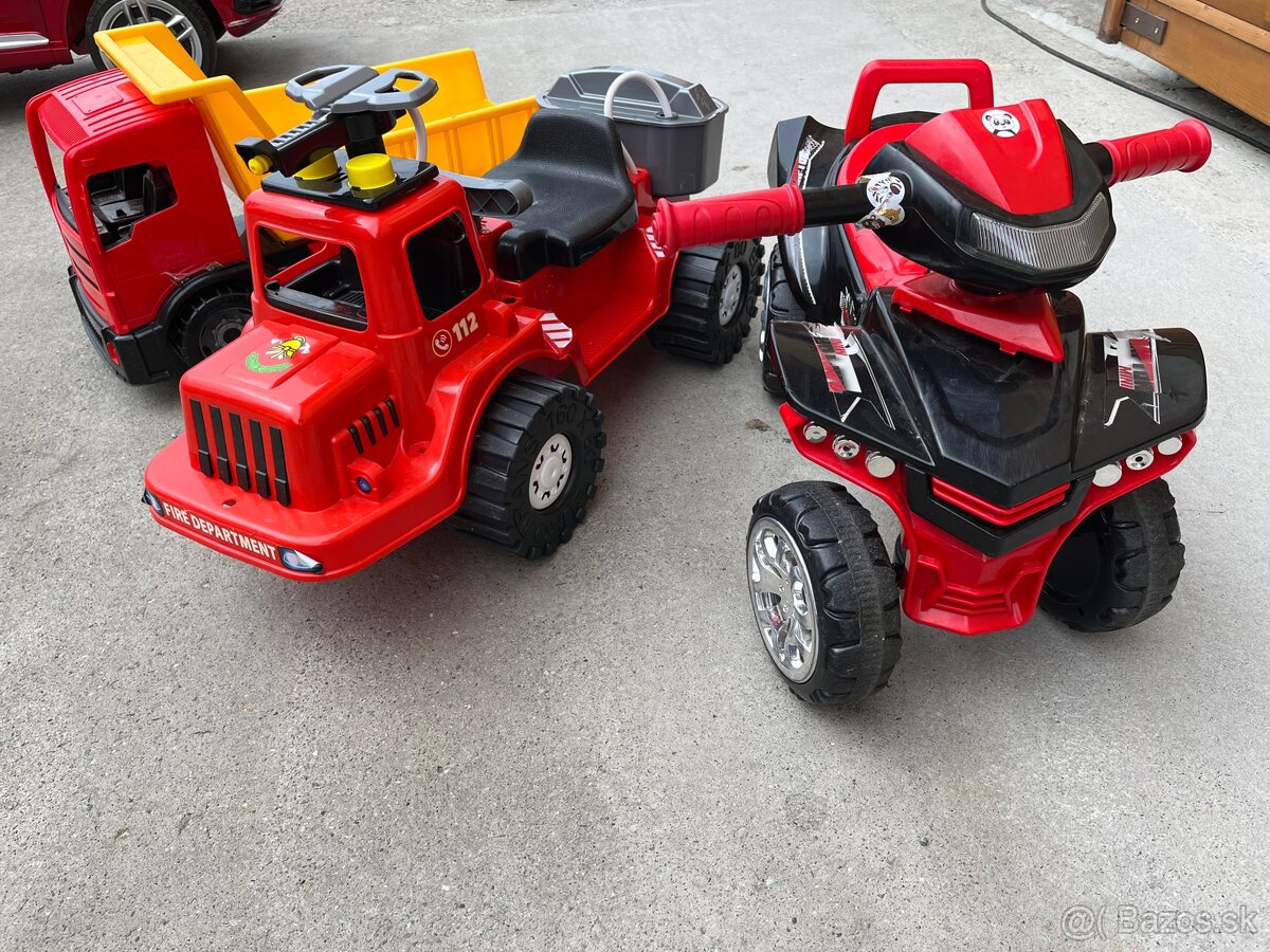 Tatarka hasičské auto štvorkolka - 2