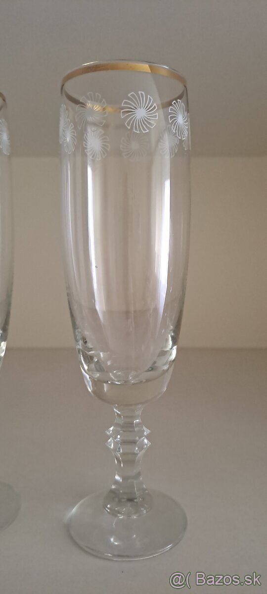 Sady sklenenych poharov - 2