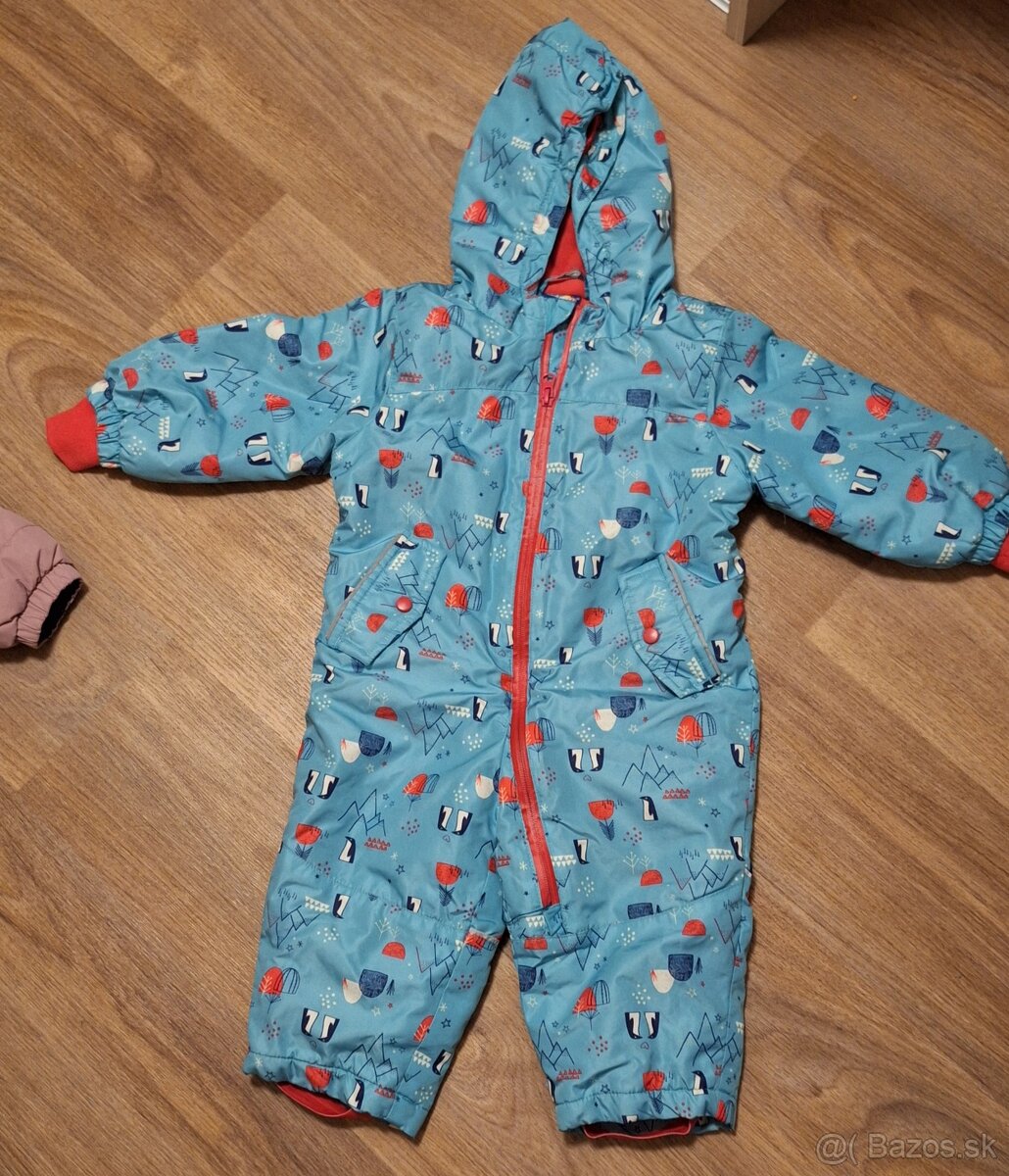Detský zimný overal veľ. 80 - 2