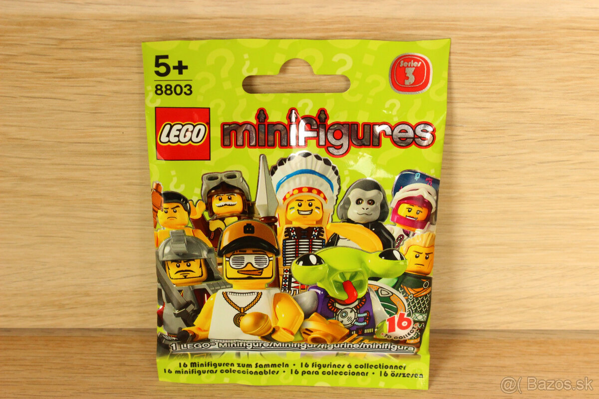 LEGO 8803 sběratelské minifigurky - kompletní 3. série - 2