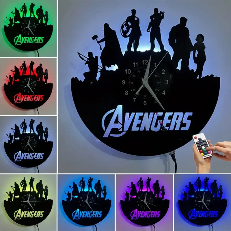 Nastenne hodiny Avengers / Pan Prstenov/ Minnie mouse - 2