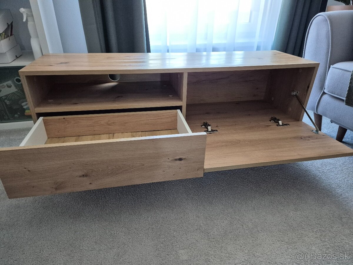 TV stolík Spring ERTVSZ 120 - dub artisan - 2