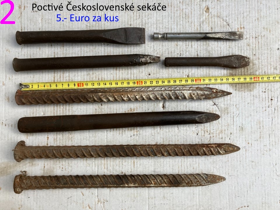 Sekáče poctivé Československé Zbirovia - 2