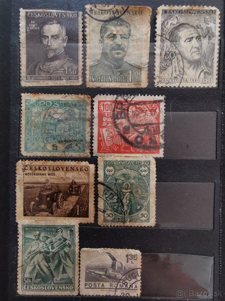 Predám veľmi staré známky - 2