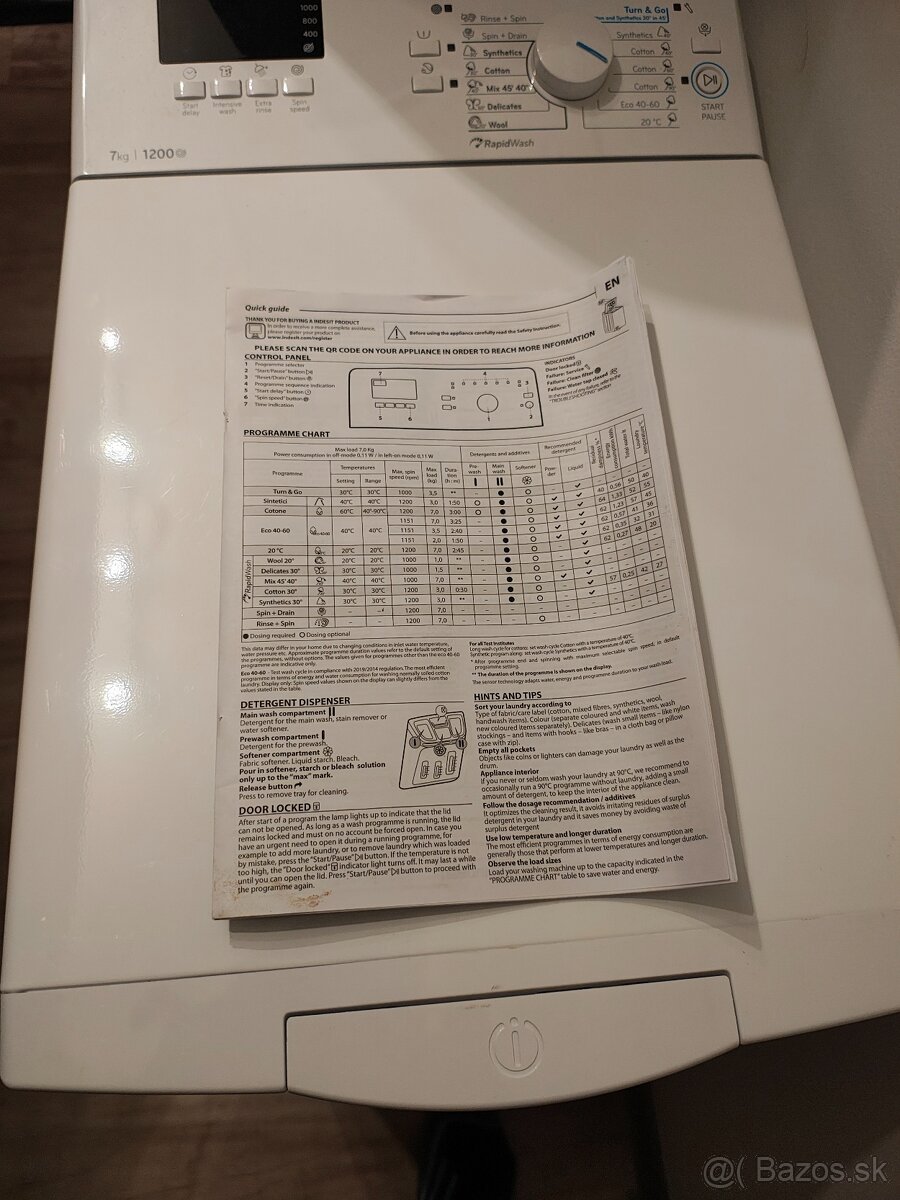 Indensit BTW S72200 EU/N - 2