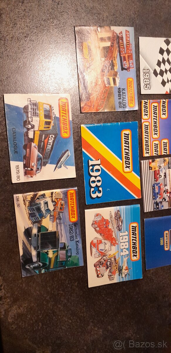 Matchbox katalogy - 2